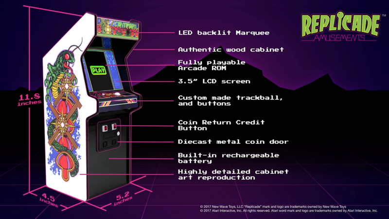 Illustration for article titled Tiny 12-Inch Arcade Cabinet Is Actually Playable